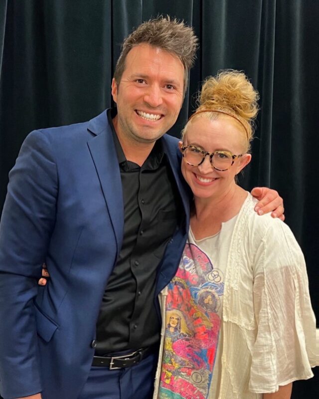 Went to see our phenomenally talented friend @nathan.pacheco.music last night (hadn’t seen him in years!) and it was fantastic. I had texted him earlier in the week and asked him to sing my all time favorite song Nessun Dorma and he very generously did it at the top of the show. Nathan is the most talented tenor in the world and hearing his gorgeous voice was just what I needed. Also apparently he and Sam are going to be BFF’s with Sam driving their tour bus 😂. Love you Nathan; THANK YOU! #nathanpacheco