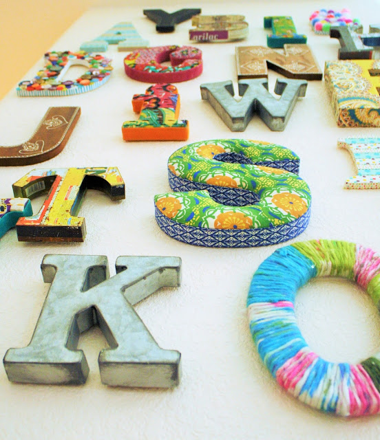 Blog Archive DIY: Alphabet Wall