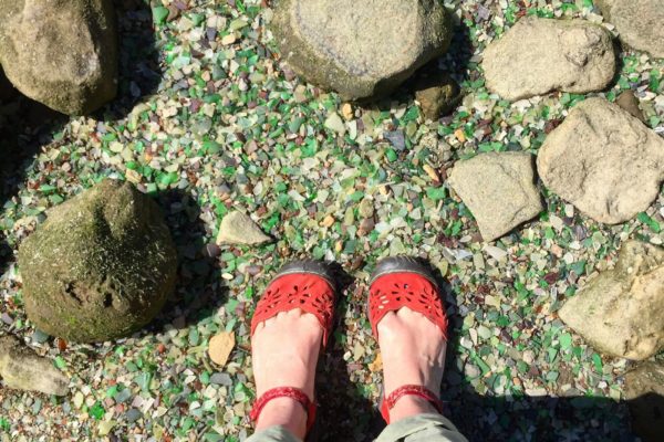 Morning in Glass Beach, Benicia