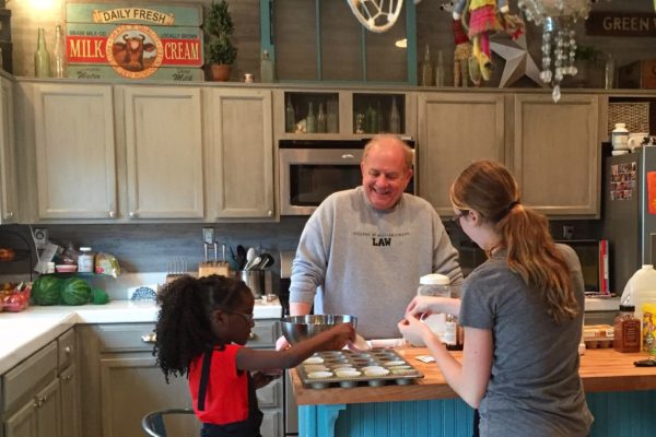 Cupcakes with Grandpa